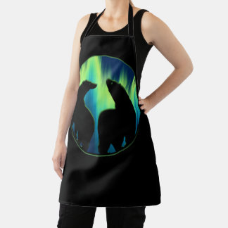 Delantal Oso Art Apron Tribal auriculares