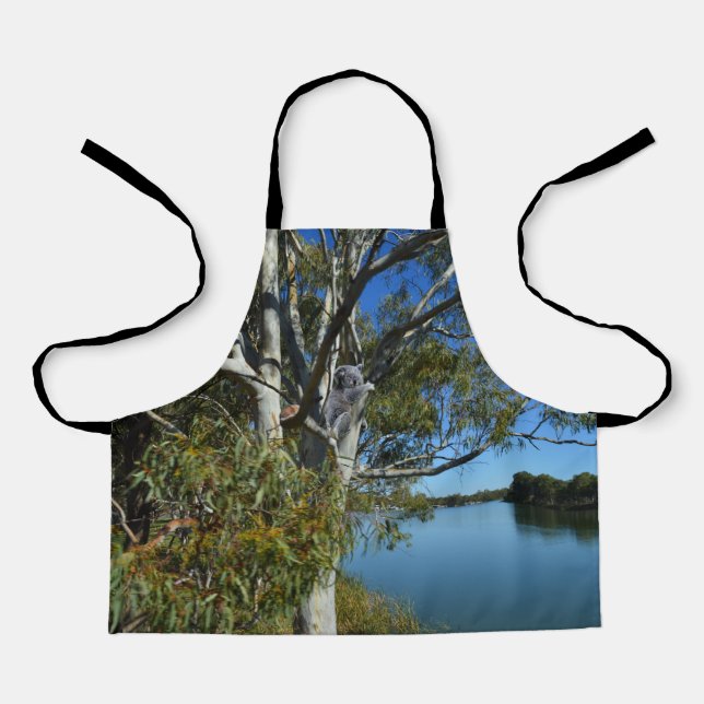 Delantal Oso de Koala durmiente, Apron de impresión complet (Anverso)
