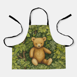 Delantal Oso de peluche de estilo Art Nouveau