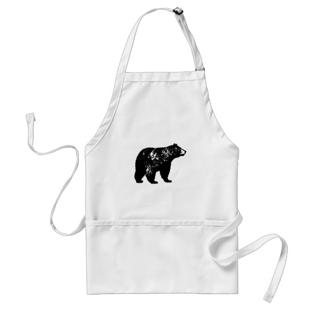 Delantal Oso negro (Frente)