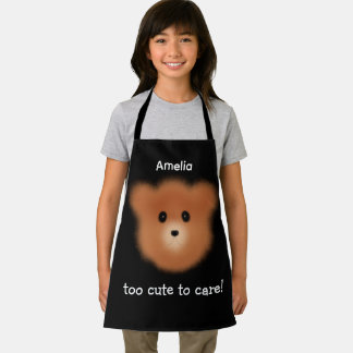 Delantal Oso Personalizado Lindo