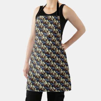 Delantal Oso Polar Aprons Aprons Tribal Bear Art