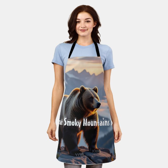 Delantal Osos negros de las montañas NC (Gastado)