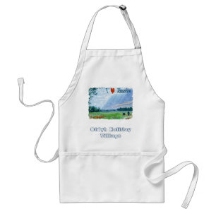 Delantal Otdyh Holiday Village Apron