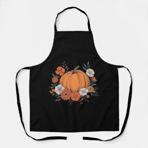 Delantal Otoño Vintage Calabaza Acción de Gracias
