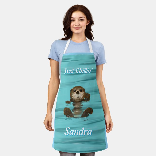 Delantal Otter, solo Chillin' Apron (Gastado)