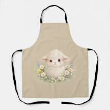 Ovejas caprichosas y flores silvestres para un enc
