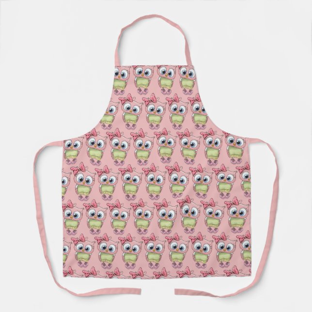 Delantal Owl Apron (Anverso)