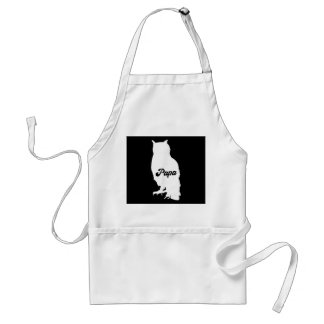 Delantal Owl Lovers | Lechuza Papa Ama a la Familia Vestido