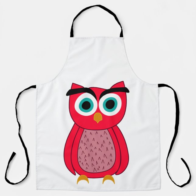 Delantal Owl Photo Print (Anverso)