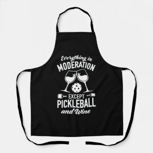 Delantal Paddleball Tennis - Baloncesto de vino rojo y vino