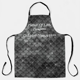 Delantal Padre De Los Pequeños Dragones