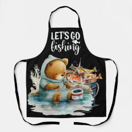 Delantal Padre pescador Reel Gran Padre para Padre