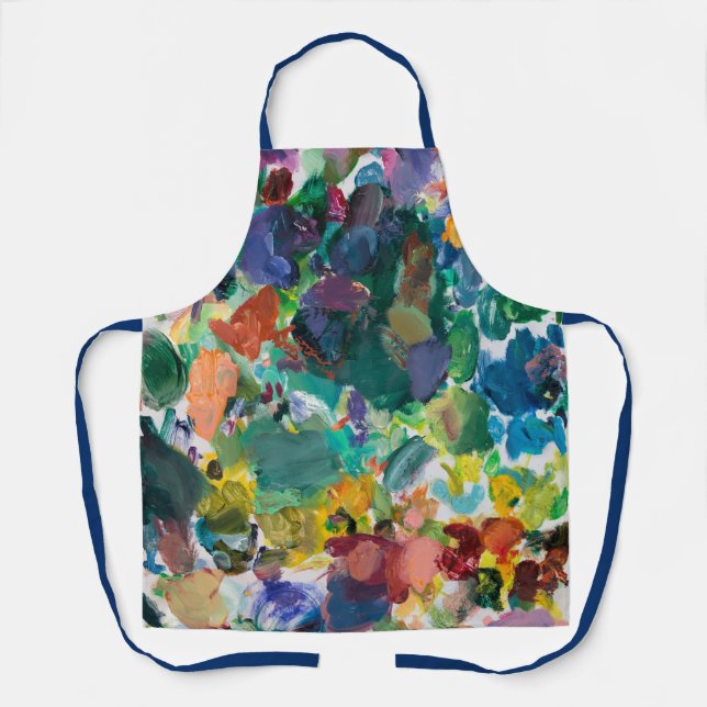 Delantal Paint Palette Apron One (Anverso)
