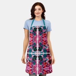Delantal Paint Palette Apron Three