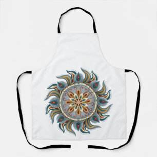 Delantal Painterly Mandala