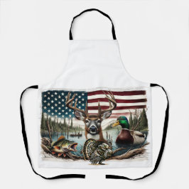 Delantal País de ciervos y EE.UU.
