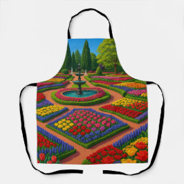 Delantal Paisaje de jardín