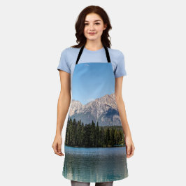 Delantal Paisaje pintoresco, montaña Pirámide canadiense