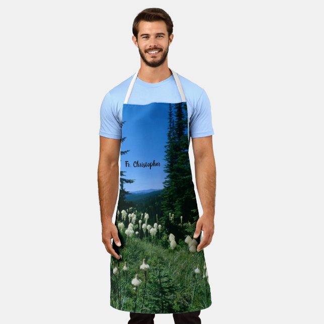 Delantal Paisaje sacerdote personalizado (Gastado)