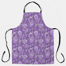 Delantal  paisley floral seamless