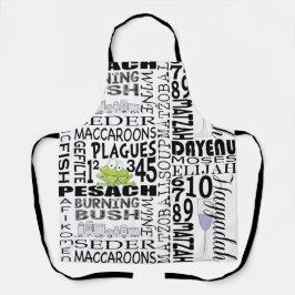 Delantal Palabras de Pascua Matzah Apron