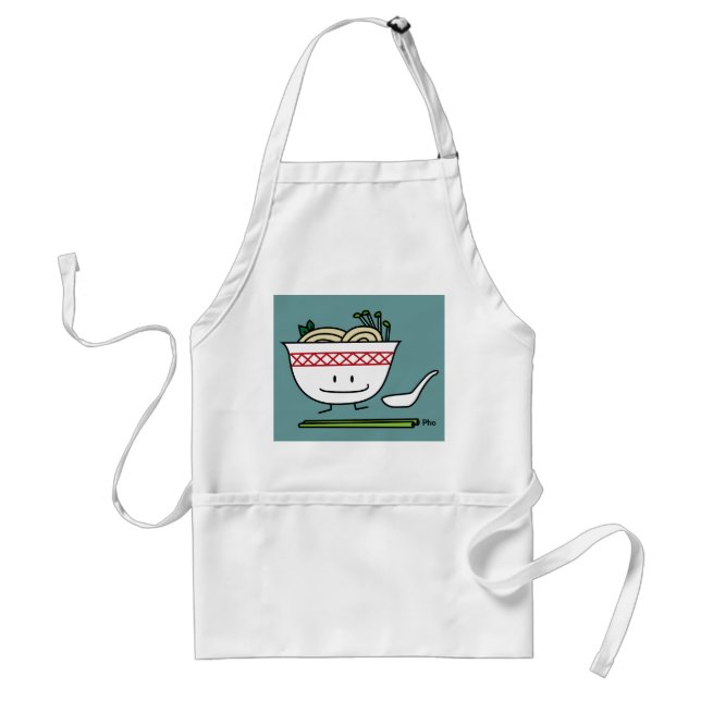 Delantal Palillos de la cuchara de sopa de Vietnam del (Frente)