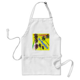 Delantal "Palm Sky: me encanta Los Angeles 2" Apron