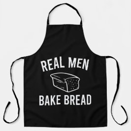 Delantal Pan De Bake Real Men - Diseño Fundido De Baking