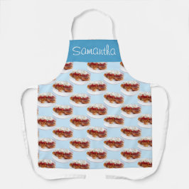 Delantal Pan Dulce Con Fresas Y Crema