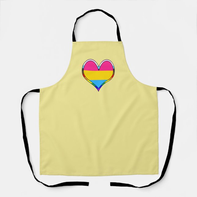 Delantal Pan Pride Heart Apron (Anverso)