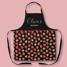 Delantal Panadería de cocina personalizada con estampado de
