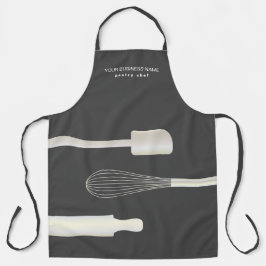 Delantal Panadería moderna y sencilla Pastry Chef Baking Bu