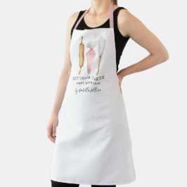 Delantal Panadería Pastelería Chef Acuarela Hectáreas Apron
