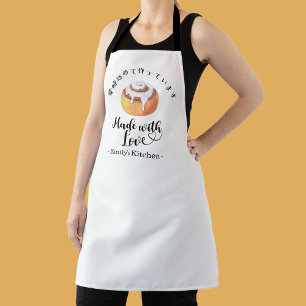 Delantal Panadería Rollo de Canela Minimalista Moderna Horn