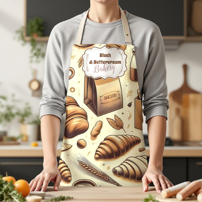 Delantal Panadería Rústica Vintage (Subido por el creador)