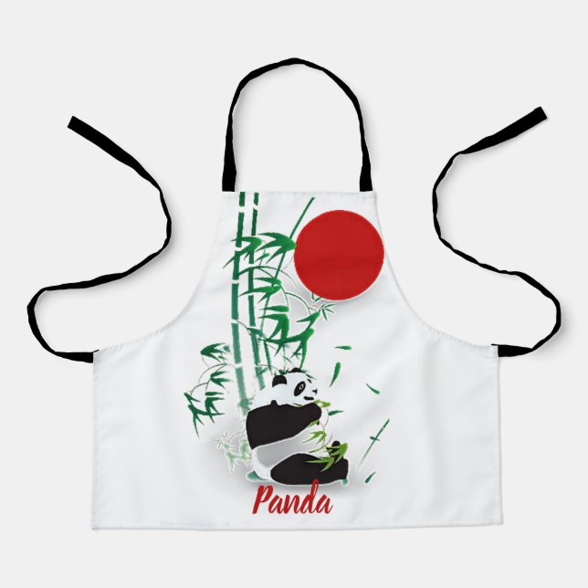 Delantal Panda   (Anverso)