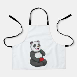 Delantal Panda con Bowl Ramen