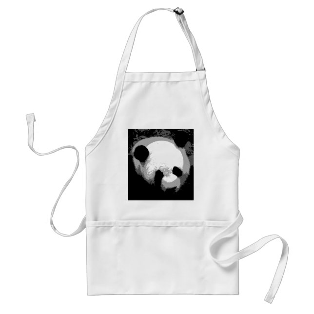 Delantal Panda Face (Frente)