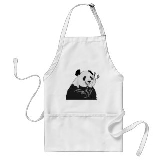 Delantal Panda gigante