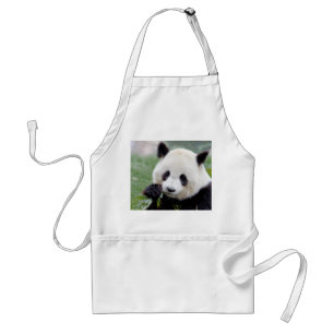 Delantal Panda gigante de Apron Photo , animales 0082.