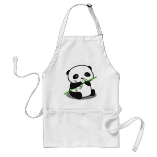 Delantal Panda linda