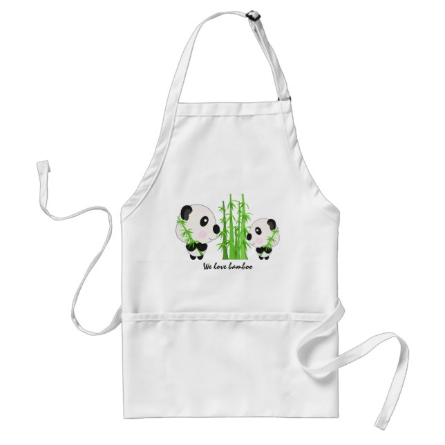 Delantal Pandas Apron (Frente)