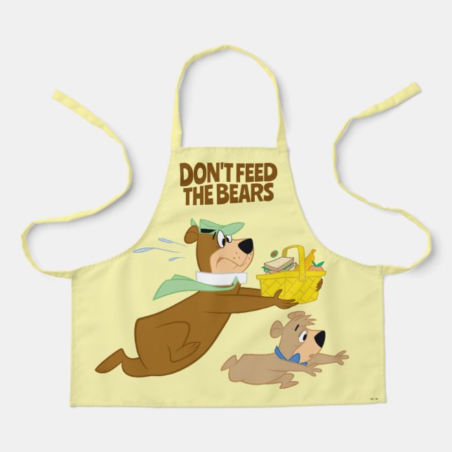 Delantal Pánico de Oso Yogi y Boo-Boo (Anverso)