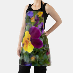 Delantal Pansias brillantes