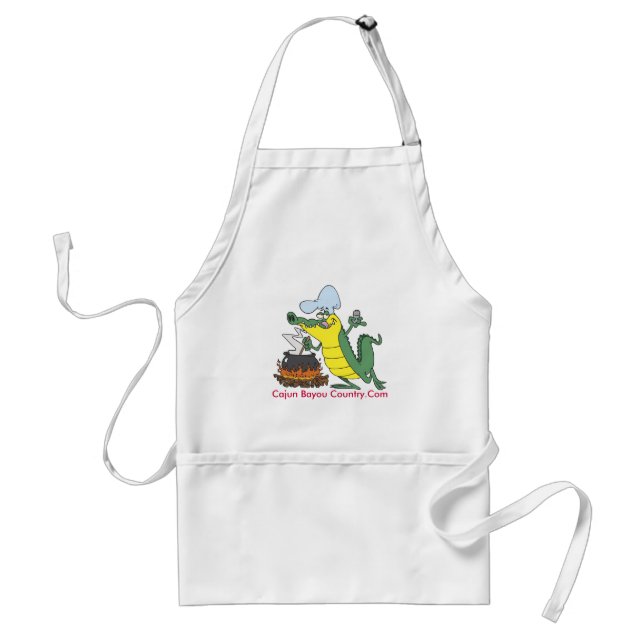 Delantal Pantano Country.Com de Cajun (Frente)