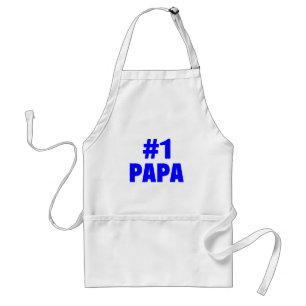Delantal Papá #1 (azul)