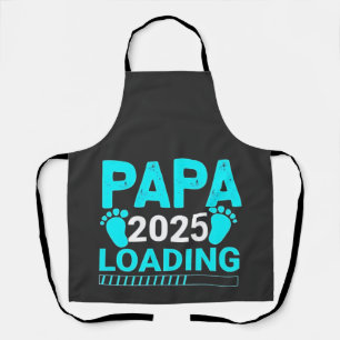 Delantal Papa 2025 Cargando padre para ser