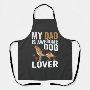 Delantal Papá Amante De Perros Es Increíble