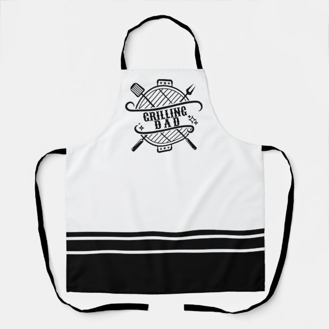 Delantal Papá asado (Anverso)